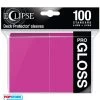 Ultra Pro 15609 - 100 Bustine Standard Eclipse Gloss - Hot Pink -Carta Gioco 15609 100 bustine standard eclipse gloss hot pink