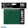 Ultra Pro 15617 - 100 Bustine Standard Eclipse Pro-Matte - Forest Green -Carta Gioco 15617 100 bustine standard eclipse pro matte forest green