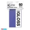Ultra Pro 15634 - 60 Bustine Small Eclipse Gloss - Royal Purple -Carta Gioco 15634 60 bustine small eclipse gloss royal purple