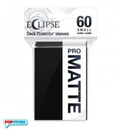 Ultra Pro 15637 - 60 Bustine Small Eclipse Pro-Matte - Jet Black