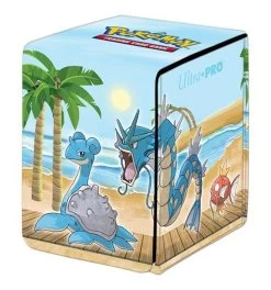 Ultra Pro 15766 - Porta Mazzo Alcove Flip Box - Pokemon - Gallery Series Seaside