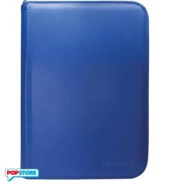 Ultra Pro 15892 - Vivid Zippered 4-Pocket Pro-Binder - Blue