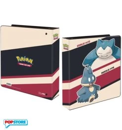 Ultra Pro 15951 - Album Ad Anelli - Pokemon - Snorlax & Munchlax