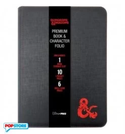 Ultra Pro 18585 - Zippered 12-Pocket Pro-Binder - Dungeons & Dragons Book & Caracter Folio