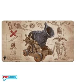 Ultra Pro 19723 - Tappetino - Magic The Gathering - Brothers' War - Schematic Distributor Exclusive Playmat Line V4