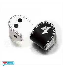 24eru02 - D2&D4 Runic Dice Set - 2 Dadi "Lanciabili"