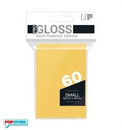 Ultra Pro 82970 - 60 Bustine Small Pro Gloss - Yellow