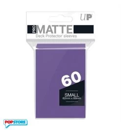 Ultra Pro 84269 - 60 Bustine Small Pro Matte - Purple