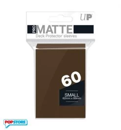 Ultra Pro 84271 - 60 Bustine Small Pro Matte - Brown