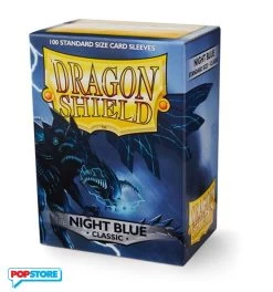 Dragon Shield At-10042 - 100 Bustine Standard - Classic Night Blue