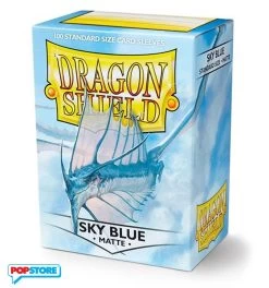 Dragon Shield At-11019 - 100 Bustine Standard - Matte Sky Blue