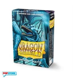 Dragon Shield At-11120 - 60 Bustine Japanese - Matte Petrol