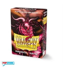 Dragon Shield At-11126 - 60 Bustine Japanese - Matte Magenta