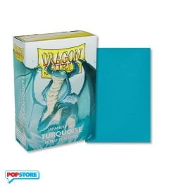 Dragon Shield At-11155 - 60 Japanese Size Matte Dual Sleeves - Turquoise
