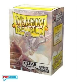 Dragon Shield At-11801 - 100 Bustine Standard - Matte Non Glare Clear