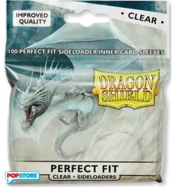 Dragon Shield At-13101 - 100 Bustine Standard - Perfect Fit Sideloading - Clear 'Naluapo'