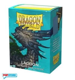 Dragon Shield At-15048 - 100 Bustine Standard - Dual Matte Lagoon Saras
