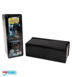 Dragon Shield At-20302 - Porta Mazzo - Four Compartment Box - Black