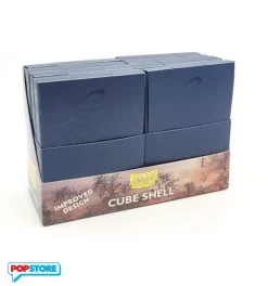 Dragon Shield At-30556 - Boxes Cube Shell (8pz) - Midnight Blue