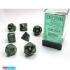 Chessex Chx 27845 - Set 36 Dadi 6 Facce 12mm - Festive Green W/Silver 1 Chessex Chx 27845 - Set 36 Dadi 6 Facce 12mm - Festive Green W/Silver -Carta Gioco chx 27845 set 36 dadi 6 facce 12mm festive green w silver