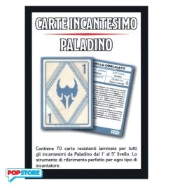 Dungeons & Dragons 5a Edizione ITA - Carte Incantesimo Paladino