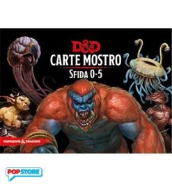 Dungeons & Dragons 5a Edizione ITA - Carte Mostro Sfida 0-5