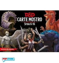Dungeons & Dragons 5a Edizione ITA - Carte Mostro Sfida 6-16