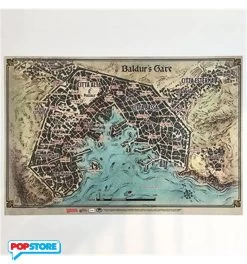 Dungeons & Dragons 5a Edizione ITA - Mappa Di Baldur's Gate