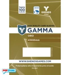 Gamma - Oro 43x65mm (Pack 100) Thick