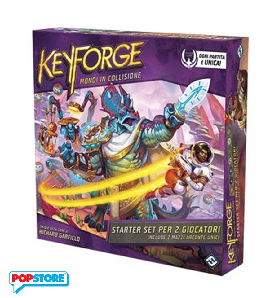 ASMODEE Keyforge - Mondi In Collisione Starter Set 3 ASMODEE Keyforge - Mondi In Collisione Starter Set