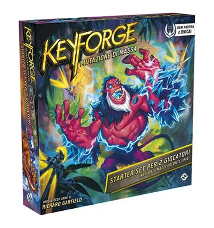 ASMODEE Keyforge - Mutazione Di Massa Starter Set 3 ASMODEE Keyforge - Mutazione Di Massa Starter Set