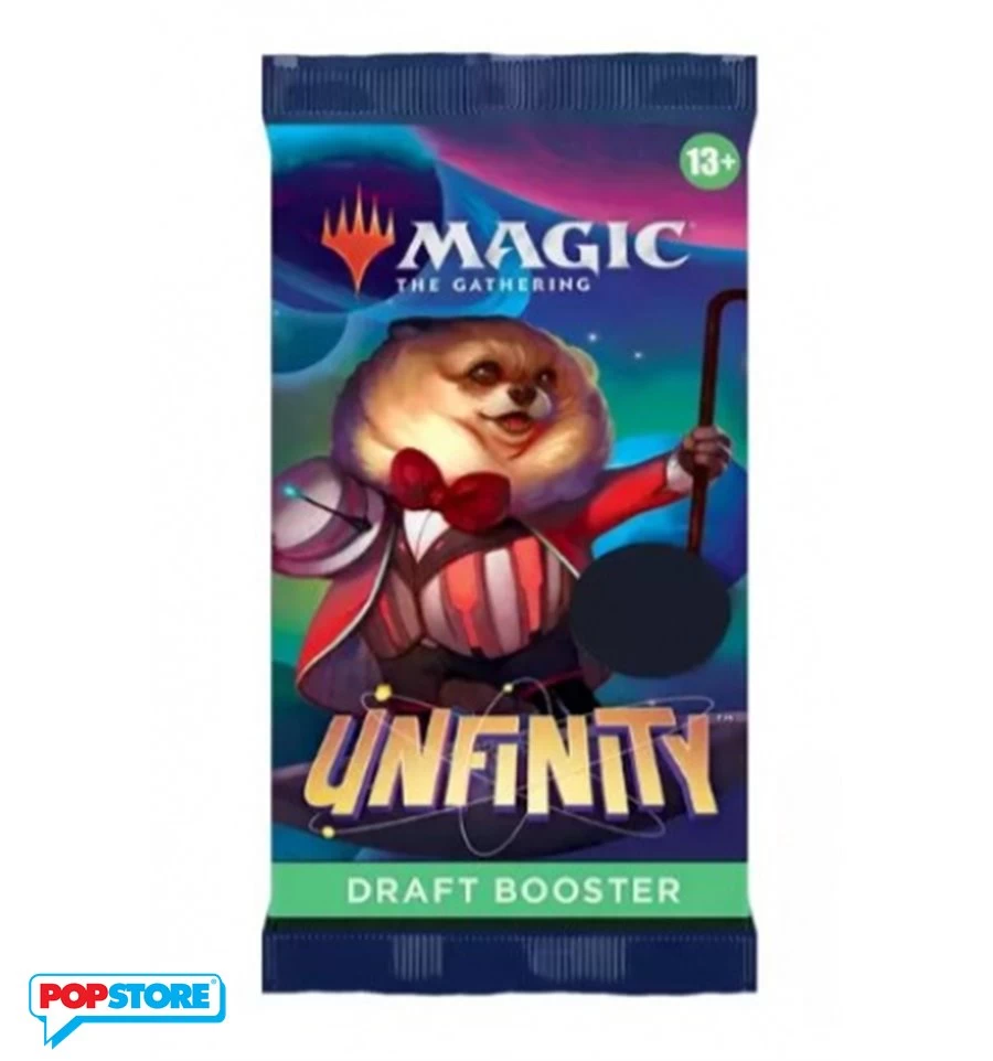 Wizards Of The Coast Magic The Gathering - Draft Booster Unfinity Busta Singola Eng 3 Wizards Of The Coast Magic The Gathering - Draft Booster Unfinity Busta Singola Eng