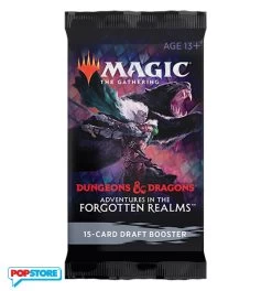 Wizards Of The Coast Magic The Gathering - Dungeons & Dragons Avventure Nei Forgotten Realms Busta Draft Singola ENG