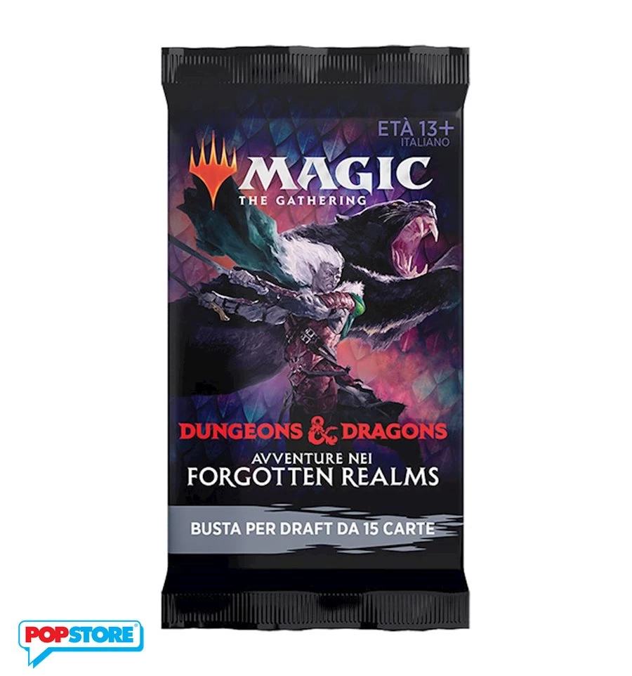 Wizards Of The Coast Magic The Gathering - Dungeons & Dragons Avventure Nei Forgotten Realms Buste Per Draft ITA 3 Wizards Of The Coast Magic The Gathering - Dungeons & Dragons Avventure Nei Forgotten Realms Buste Per Draft ITA