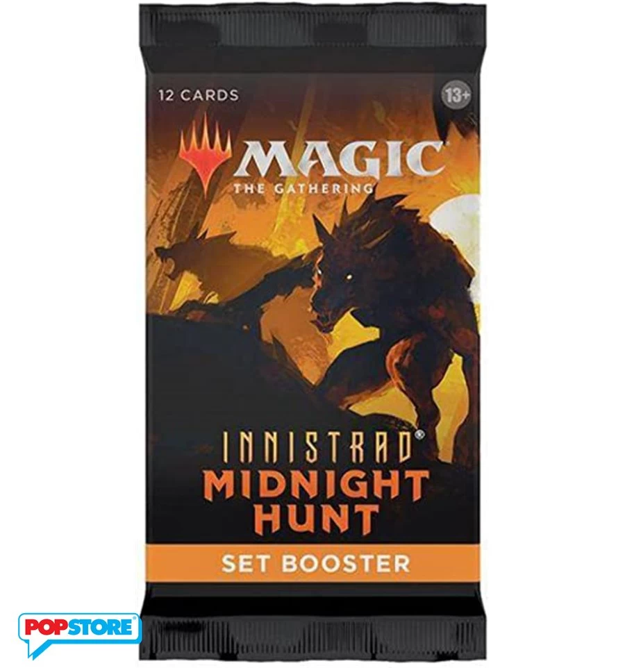 Wizards Of The Coast Magic The Gathering - Innistrad Midnight Hunt Set Booster Eng 3 Wizards Of The Coast Magic The Gathering - Innistrad Midnight Hunt Set Booster Eng