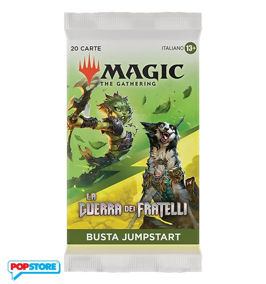 Wizards Of The Coast Magic The Gathering - La Guerra Dei Fratelli Busta Jumpstart 3 Wizards Of The Coast Magic The Gathering - La Guerra Dei Fratelli Busta Jumpstart