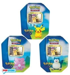 Pokemon - Box 6 Tin - Spada E Scudo 10.5 Pokemon Go Pikachu, Snorlax & Blissey