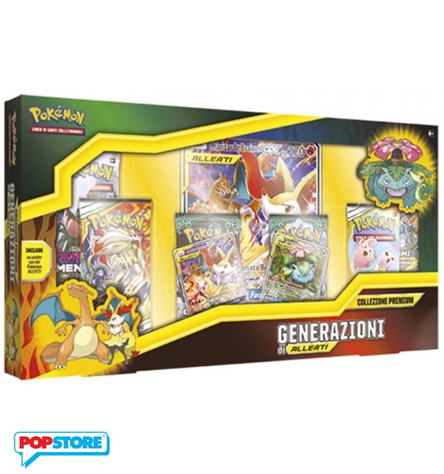 Pokemon Collezione Premium - Generazione Di Alleati 3 Pokemon Collezione Premium - Generazione Di Alleati