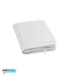Ugd010352 - 4 Pocket Zipfolio Album - Xenoskin White