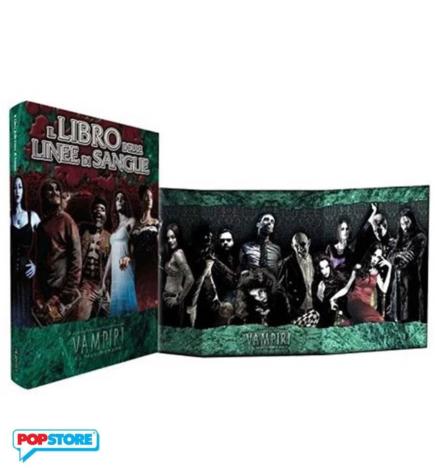 Vampiri La Masquerade - Ed. Ventesimo Anniversario - Il Libro Delle Linee Di Sangue & Schermo 3 Vampiri La Masquerade - Ed. Ventesimo Anniversario - Il Libro Delle Linee Di Sangue & Schermo